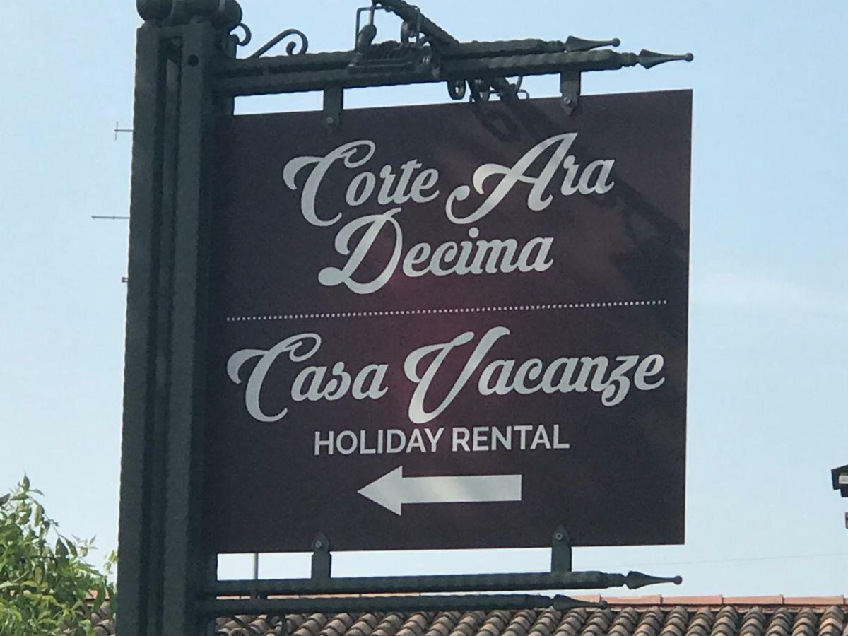 Appartamento "Casa Vacanze Corte Ara Decima" Сона Экстерьер фото